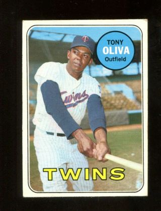 1969 Topps Tony Oliva 600 Ex,  5677j
