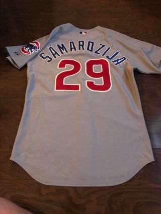 Chicago Cubs Jeff Samardzija Authentic On Field Jersey Size 48