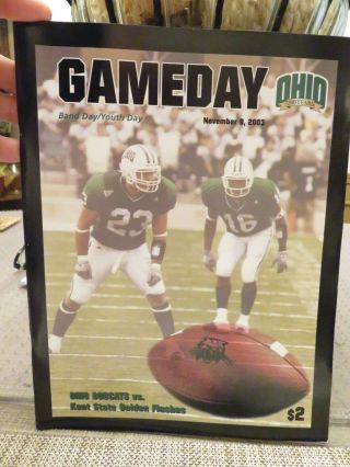 Kent State Vs.  Ohio University Football Program November 8,  2003