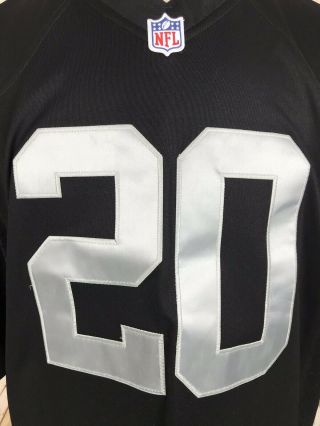 Oakland Raiders Darren McFadden 20 Nike On Field Jersey Men’s XL Sewn Stitched 2