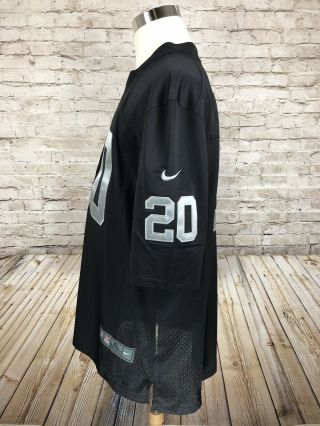 Oakland Raiders Darren McFadden 20 Nike On Field Jersey Men’s XL Sewn Stitched 4
