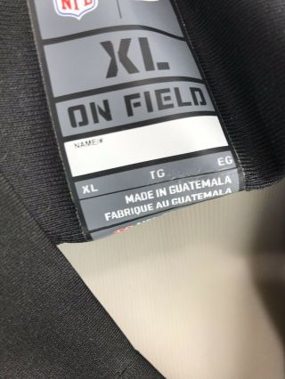 Oakland Raiders Darren McFadden 20 Nike On Field Jersey Men’s XL Sewn Stitched 8