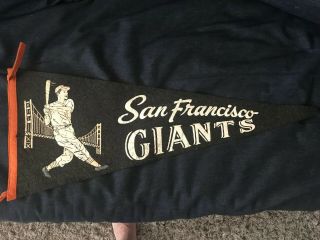 San Francisco Giants Full Size MLB baseball Pennant 1958 2