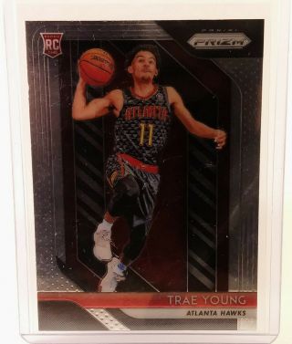 2018 - 19 Panini Prizm Trae Young Rookie Card 78