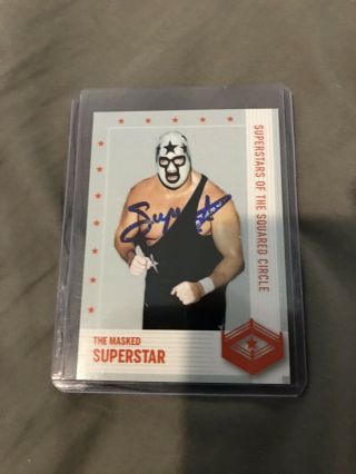 Autographed Series 2 Masked Superstar Superstars Trading Card