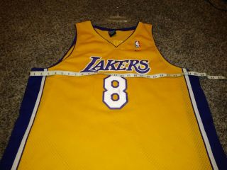 Vintage Kobe Bryant La Lakers Nike Team Jersey 8 1999 Sz Xxl