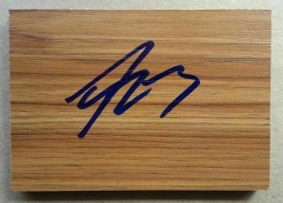 Fred Van Fleet Toronto Raptors Wichita State Signed Autographed Mini Floorboard