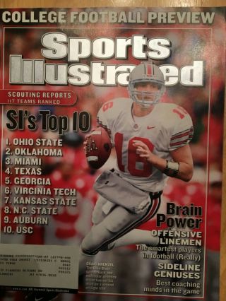Sports Illustrated August 11,  2003 - Craig Krenzel