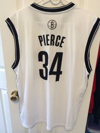 Paul Pierce Brooklyn Nets Jersey Size Large Adidas