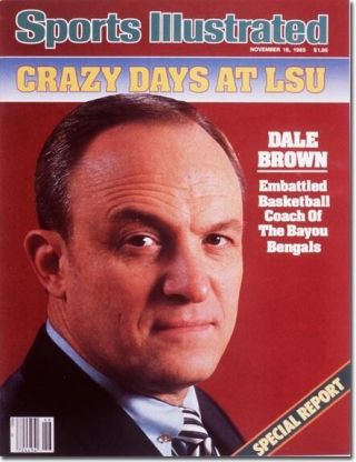 November 18,  1985 Dale Brown Lsu Tigers Sports Illustrated