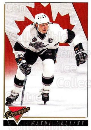 1993 - 94 Topps Premier Gold 380 Wayne Gretzky