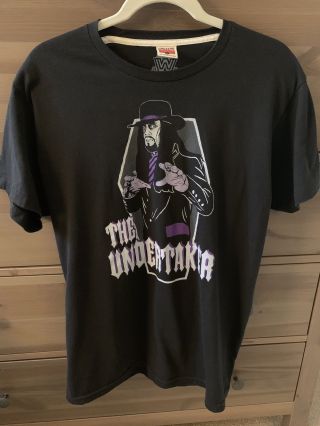 Wwe / Wwf The Undertaker Homage T - Shirt L Large Black Lebron James Finals