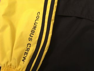 Columbus Crew MLS Adidas 2010 Men ' s Soccer Sideline Jacket Size L 8