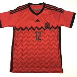 Adidas Mexico 2014 World Cup Soccer Jersey Talavera 12 Red Mens Size Large.  C8