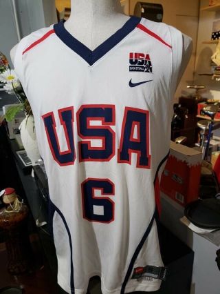 Lebron James Team Usa Nike Jersey