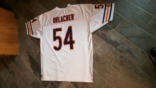 Brian Urlacher Chicago Bears Authentic Jersey Reebok Nfl Equipment Sewn Size 56