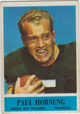 Paul Hornung 1964 Philadelphia 74 Packers Ex 53177