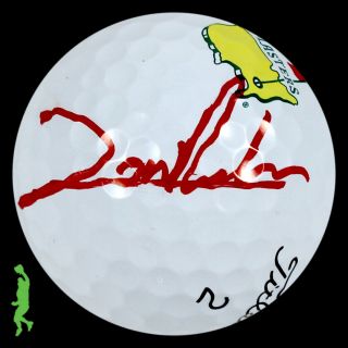 Jon Rahm Autographed Signed Titleist Masters Golf Ball Pga Beckett Bas