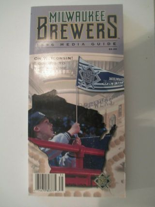 1996 Milwaukee Brewers Baseball Media Guide