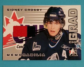 2005 - 06 In The Game Heroes & Prospects Chl Grad Memorabilia Sidney Crosby Silver