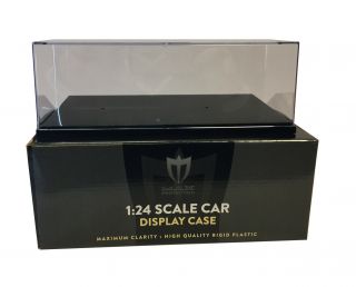 12 Max Pro 1:24 Scale Race Diecast Car Display Cases Racecar Protectors Boxes