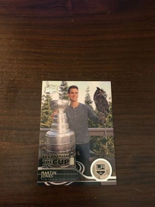 2014 - 15 Upper Deck_day With The Cup Dc18_martin Jones_san Jose Sharks_sp