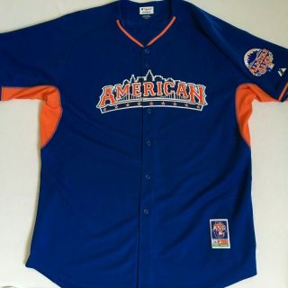 Majestic Mens Mlb All - Star Game 2013 American League Cool Base Jersey Size 52