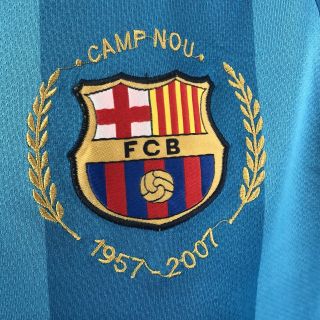 Nike Mens Barcelona Anniversary Jersey 2007/2008 Lionel Messi Blue Size Large 3