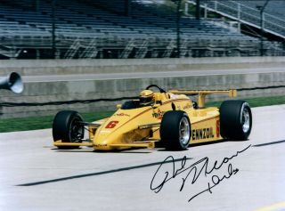Authentic Autographed Rick Mears 8x10 Indy 500 Photo