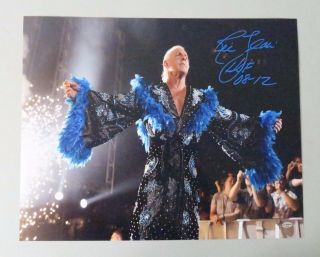 122916 Ric Flair Signed 16x20 Photo Auto Autograph Leaf Wwe Wrestling Hof