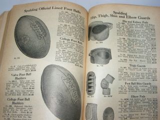 1927 Spalding ' s Athletic Library NCAA Football Rules Guide 8