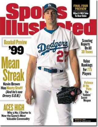 March 29,  1999 Kevin Brown Los Angeles L.  A.  Dodgers Sports Illustrated