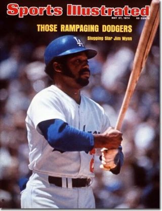 May 27,  1974 Jim Wynn Los Angeles L.  A.  Dodgers Sports Illustrated