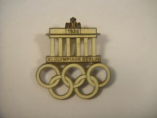 1936 Xl Olympiade Berlin Souvenir Pin