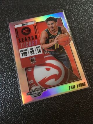 2018 - 19 Contenders Trae Young Optic Preview Rc Ssp