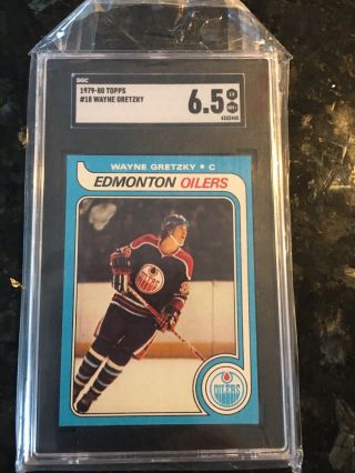 1979 Topps Hockey Wayne Gretzky ROOKIE RC 18 SGC 6.  5EX NM 2