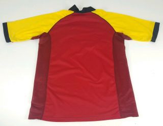 AS Roma ASR Kappa Patched Soccer Futbol Soccer Jersey Shirt MAZDA Size Medium y2 3