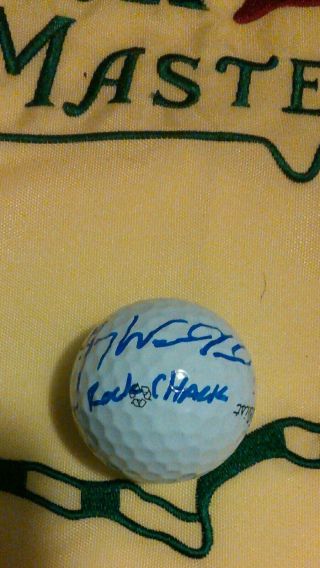 Gary Woodland Autographed Signed Titlest Golf Ball Ku Jayhawks Rock Chalk