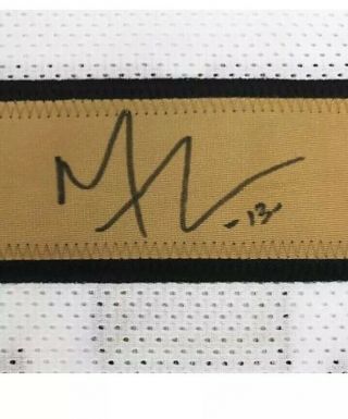 MICHAEL THOMAS AUTOGRAPHED CUSTOM PRO STYLE COLOR RUSH JERSEY JSA WITNESSED 3