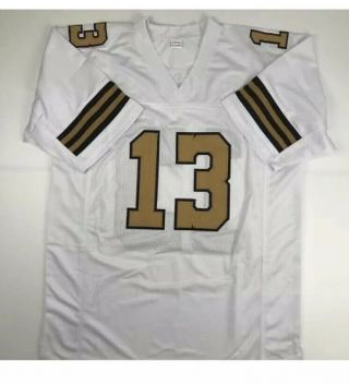 MICHAEL THOMAS AUTOGRAPHED CUSTOM PRO STYLE COLOR RUSH JERSEY JSA WITNESSED 4