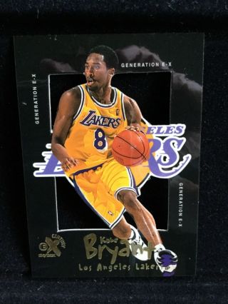 1998 - 99 Skybox E - X Century Generation 12ge Kobe Bryant Los Angeles Lakers Card