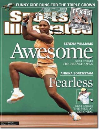 May 26,  2003 Serena Williams Tennis Sports Illustrated