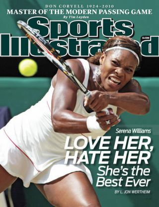July 12,  2010 Serena Williams Tennis Sports Illustrated