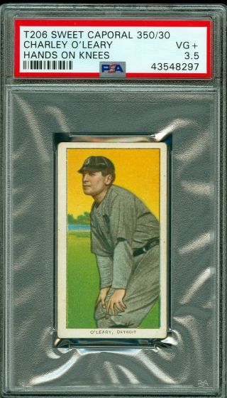 1909 - 11 T206 Sweet Caporal 350/30 Charley O 