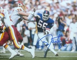 Lawrence Taylor Signed Auto 8x10 York Giants Photograph