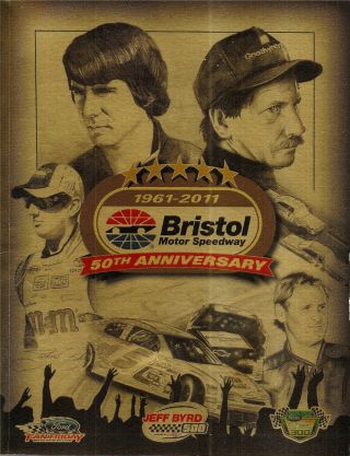 2011 - 3 Nascar Racing Program - Bristol Motor Speedway