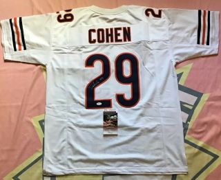 Tarik Cohen Autographed Signed Jersey Chicago Bears Jsa