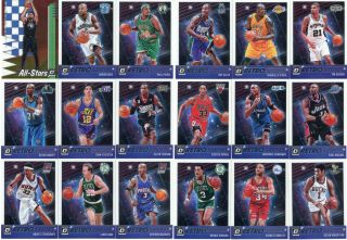 Luka Doncic Trae Young 2018 - 19 Donruss Optic Rated RC Master Complete Set 150 4