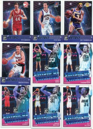 Luka Doncic Trae Young 2018 - 19 Donruss Optic Rated RC Master Complete Set 150 6