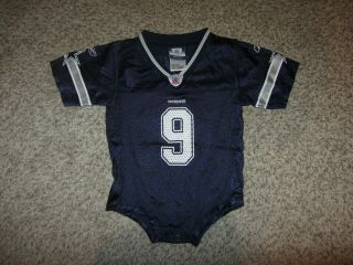 Tony Romo Dallas Cowboys Nfl Football Reebok 18 Months Baby Jersey Youth Kids 9